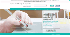 Desktop Screenshot of fundacionteknon.com